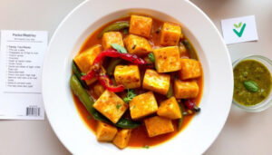 Paneer Tikka Masala in der Nähe bestellen: Preise, Rezept & Gesundheitscheck