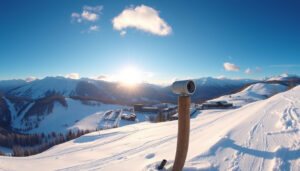 Webcam Crans-Montana Village: Live-Ansichten & Wetter für Skifahrer